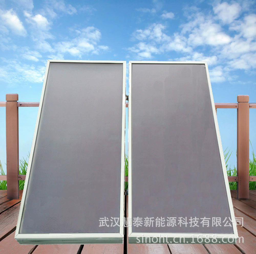 空氣集熱器正面圖